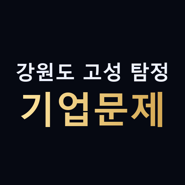 강원도 고성 탐정 기업문제 맥가이버