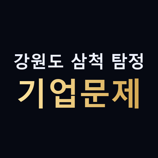 강원도 삼척 탐정 기업문제 맥가이버