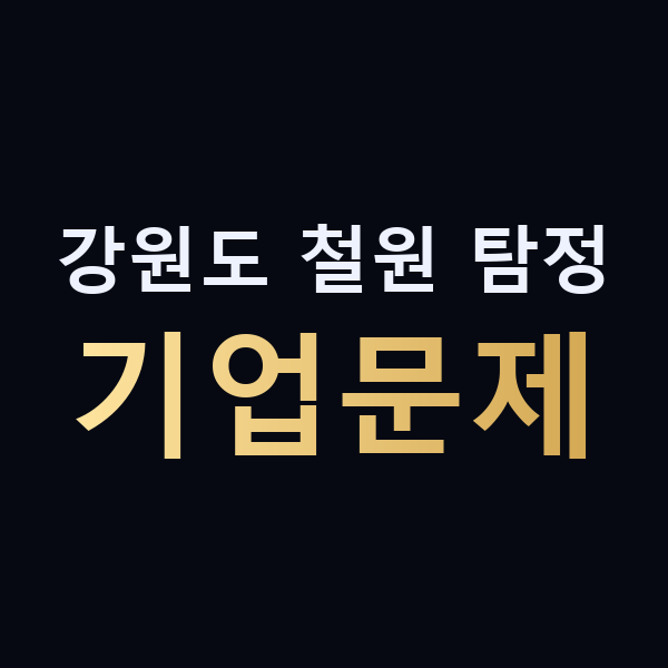 강원도 철원 탐정 기업문제 맥가이버