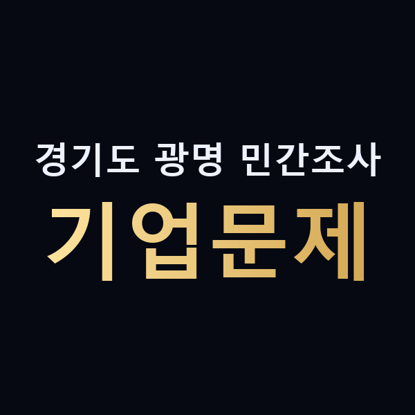 경기도 광명 민간조사 기업문제 맥가이버