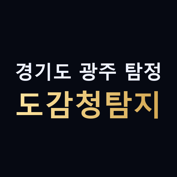 경기도 광주 탐정 도감청탐지 맥가이버