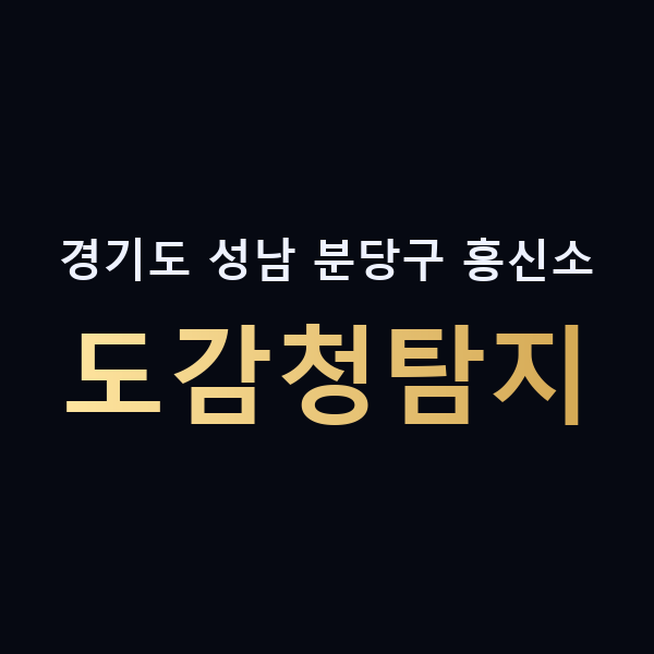 경기도 성남 분당구 흥신소 도감청탐지 맥가이버