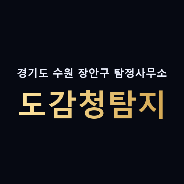 경기도 수원 장안구 탐정사무소 도감청탐지 맥가이버