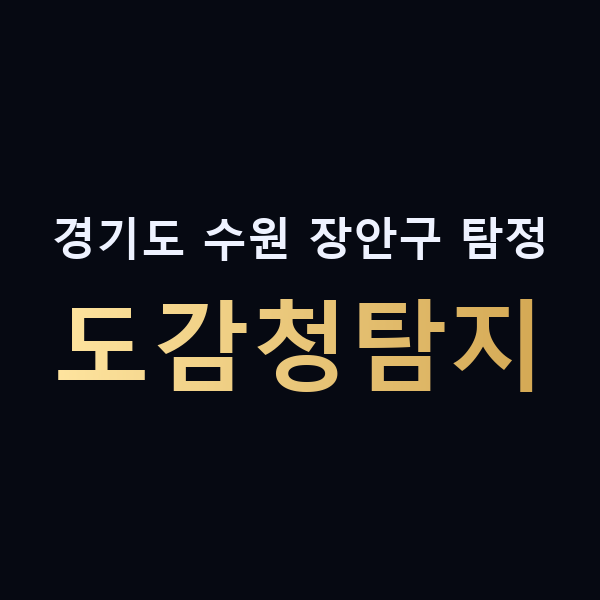 경기도 수원 장안구 탐정 도감청탐지 맥가이버