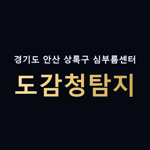 경기도 안산 상록구 심부름센터 도감청탐지 맥가이버