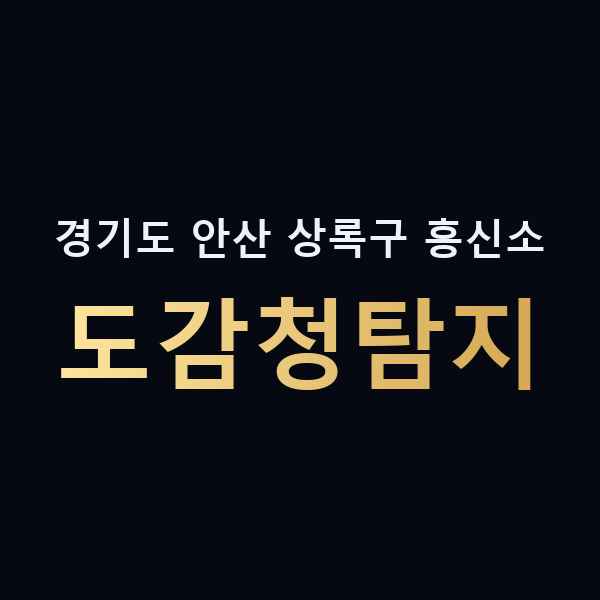 경기도 안산 상록구 흥신소 도감청탐지 맥가이버