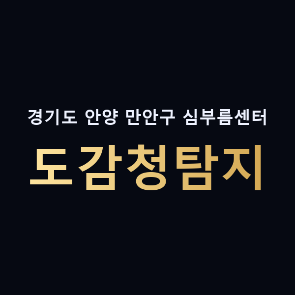 경기도 안양 만안구 심부름센터 도감청탐지 맥가이버