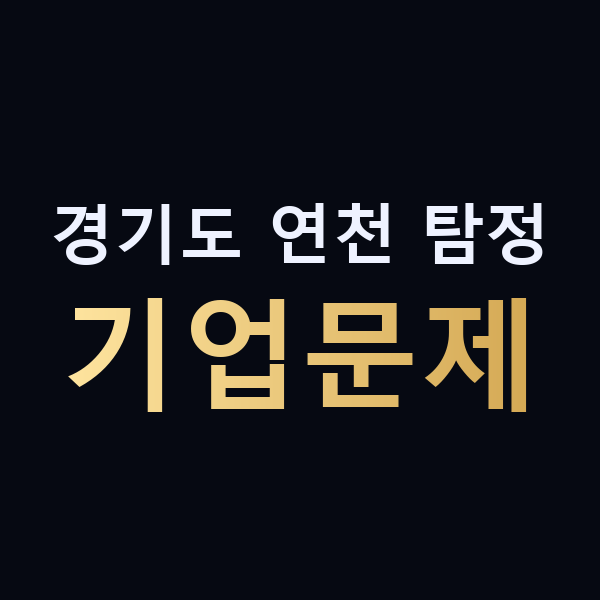 경기도 연천 탐정 기업문제 맥가이버