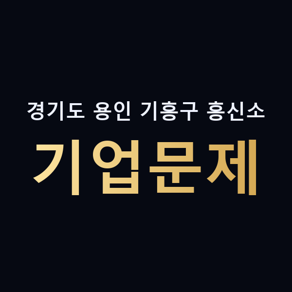 경기도 용인 기흥구 흥신소 기업문제 맥가이버