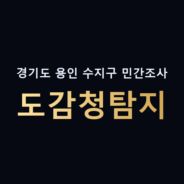 경기도 용인 수지구 민간조사 도감청탐지 맥가이버