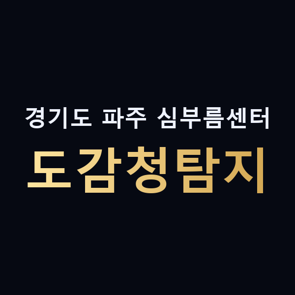 경기도 파주 심부름센터 도감청탐지 맥가이버