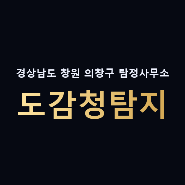 경상남도 창원 의창구 탐정사무소 도감청탐지 맥가이버