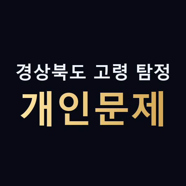 경상북도 고령 탐정 개인문제 맥가이버