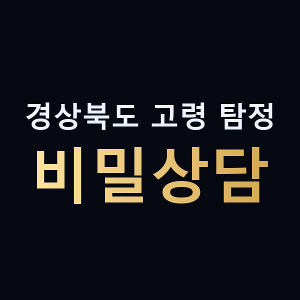 경상북도 고령 탐정 비밀상담 맥가이버