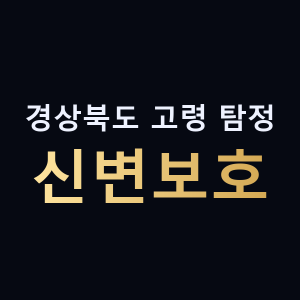 경상북도 고령 탐정 신변보호 맥가이버