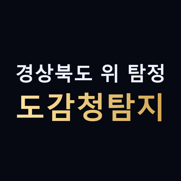 경상북도 위 탐정 도감청탐지 맥가이버