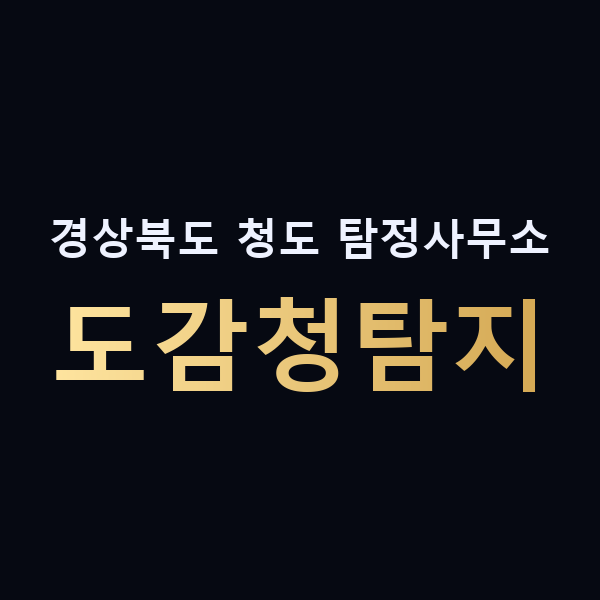 경상북도 청도 탐정사무소 도감청탐지 맥가이버