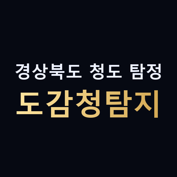 경상북도 청도 탐정 도감청탐지 맥가이버