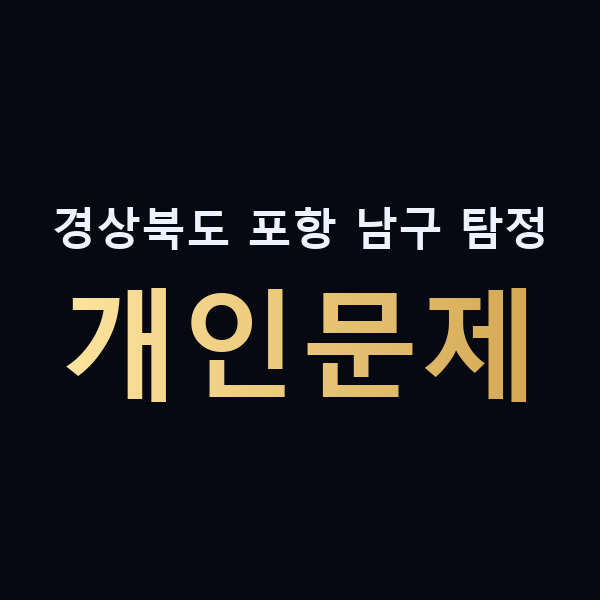 경상북도 포항 남구 탐정 개인문제 맥가이버