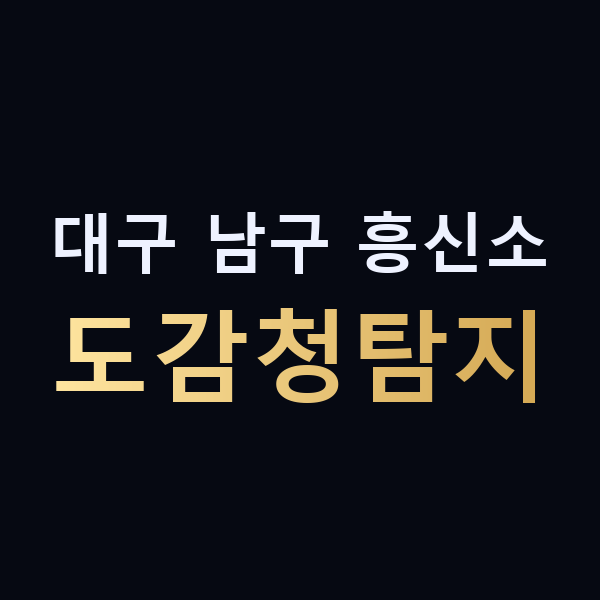 대구 남구 흥신소 도감청탐지 맥가이버