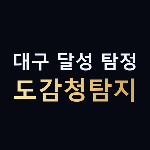 대구 달성 탐정 도감청탐지 맥가이버