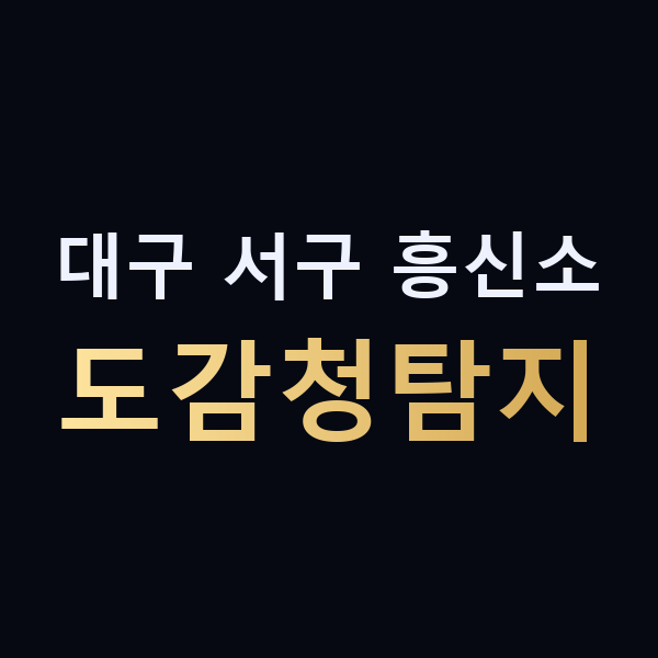 대구 서구 흥신소 도감청탐지 맥가이버