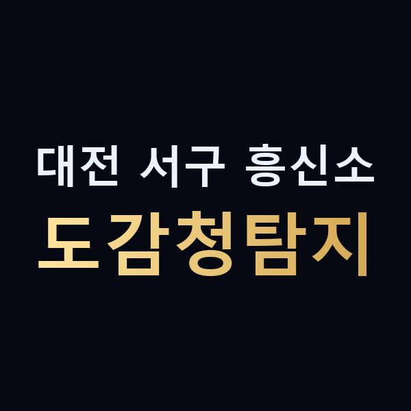 대전 서구 흥신소 도감청탐지 맥가이버