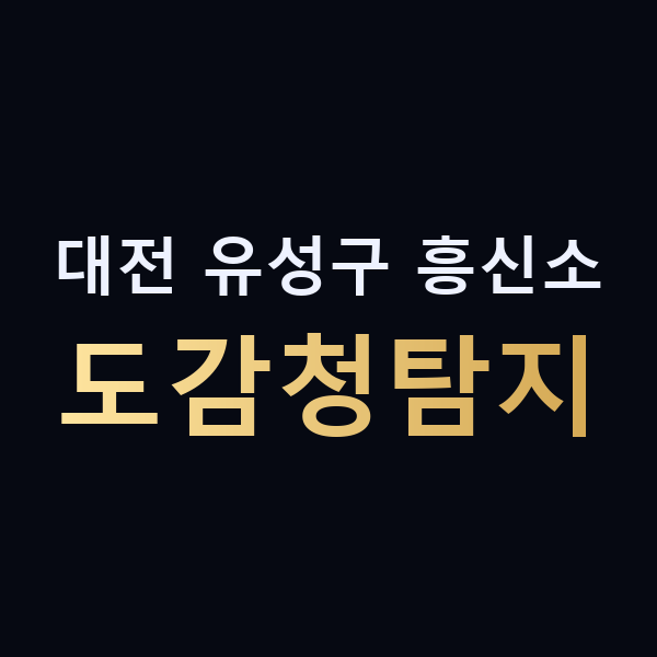 대전 유성구 흥신소 도감청탐지 맥가이버