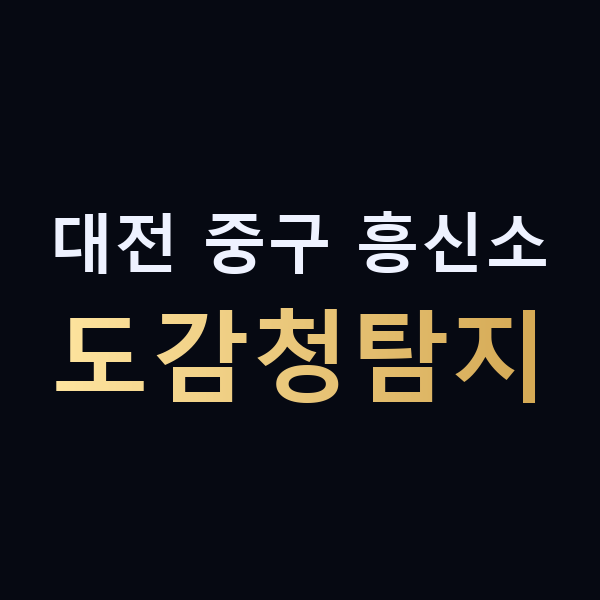 대전 중구 흥신소 도감청탐지 맥가이버