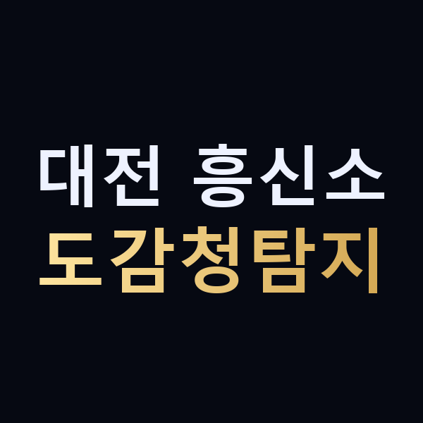 대전 흥신소 도감청탐지 맥가이버