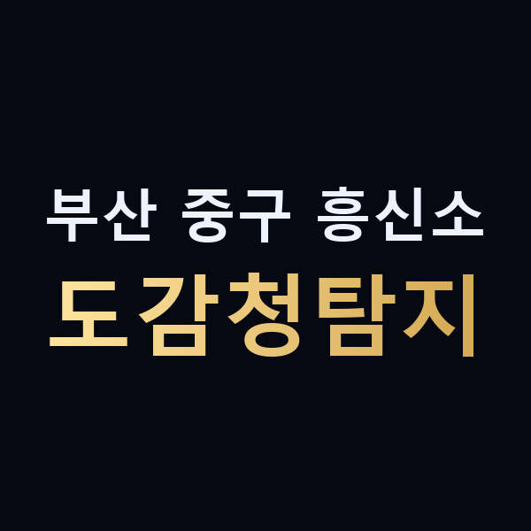 부산 중구 흥신소 도감청탐지 맥가이버