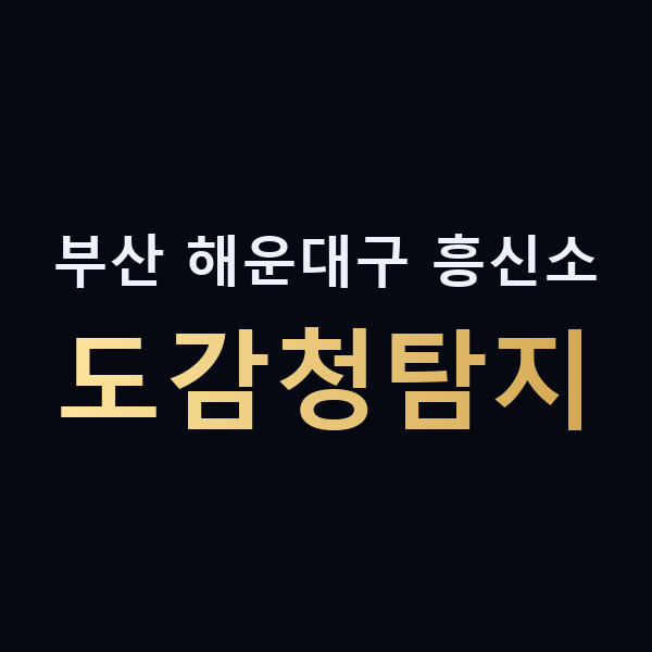 부산 해운대구 흥신소 도감청탐지 맥가이버