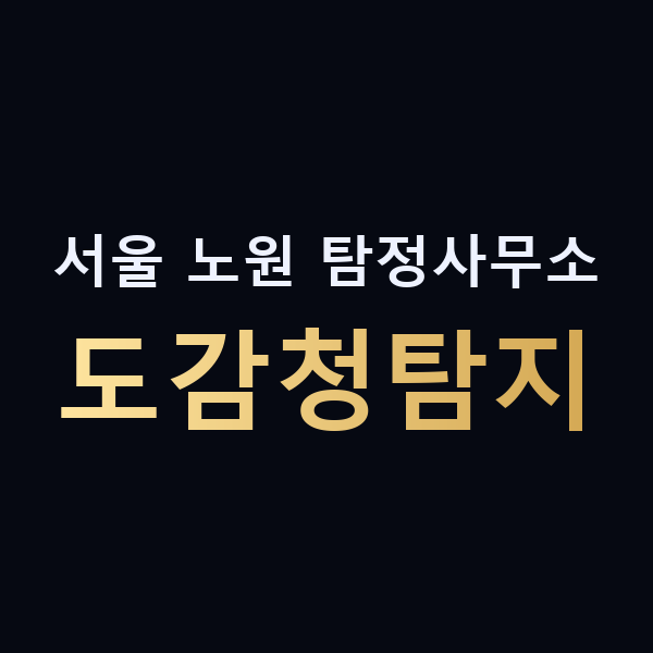 서울 노원 탐정사무소 도감청탐지 맥가이버