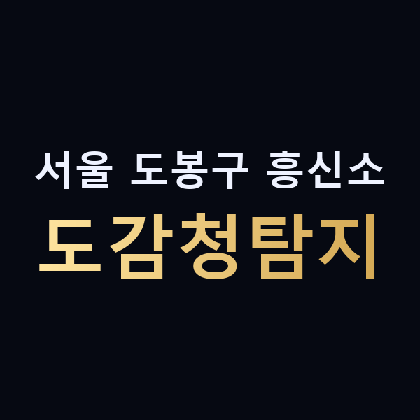서울 도봉구 흥신소 도감청탐지 맥가이버