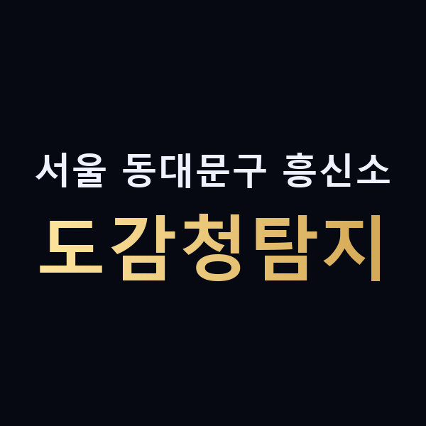서울 동대문구 흥신소 도감청탐지 맥가이버