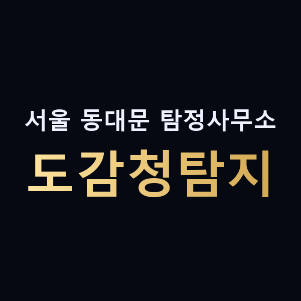 서울 동대문 탐정사무소 도감청탐지 맥가이버