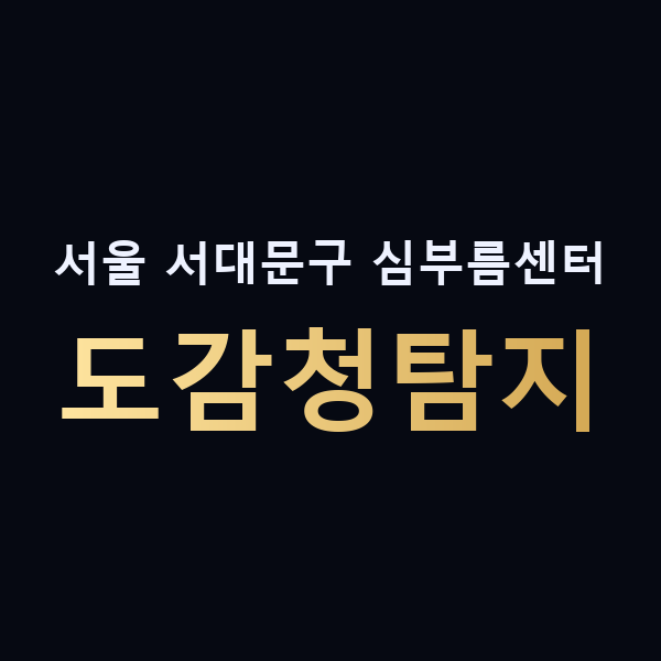 서울 서대문구 심부름센터 도감청탐지 맥가이버