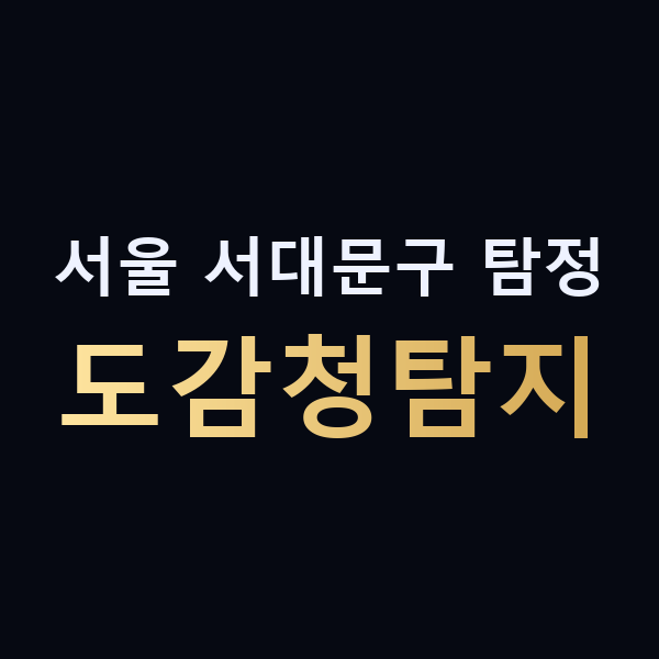 서울 서대문구 탐정 도감청탐지 맥가이버