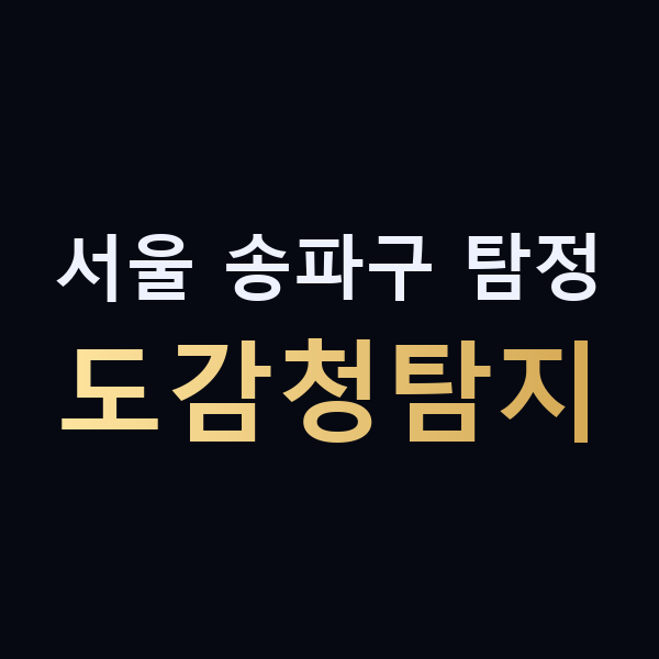 서울 송파구 탐정 도감청탐지 맥가이버