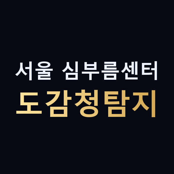 서울 심부름센터 도감청탐지 맥가이버