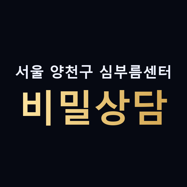 서울 양천구 심부름센터 비밀상담 맥가이버