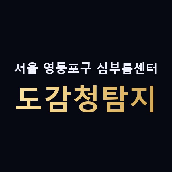 서울 영등포구 심부름센터 도감청탐지 맥가이버