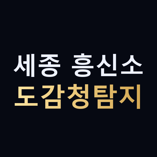 세종 흥신소 도감청탐지 맥가이버