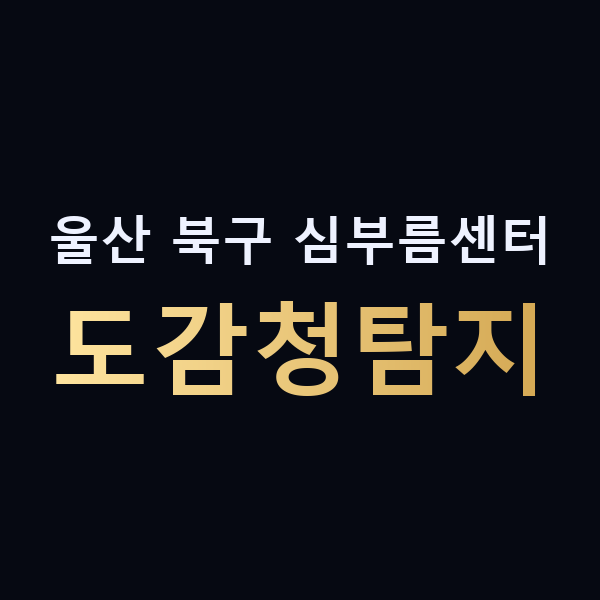 울산 북구 심부름센터 도감청탐지 맥가이버