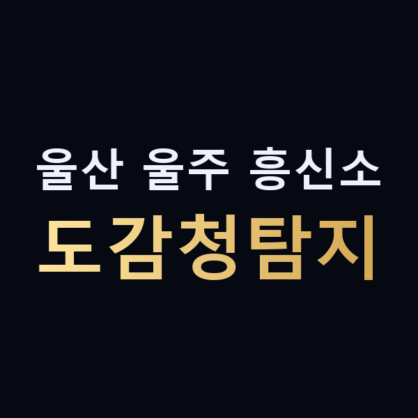 울산 울주 흥신소 도감청탐지 맥가이버