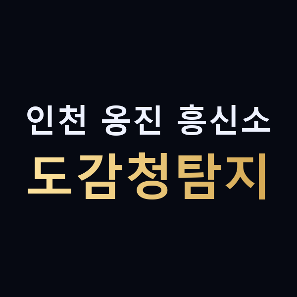 인천 옹진 흥신소 도감청탐지 맥가이버