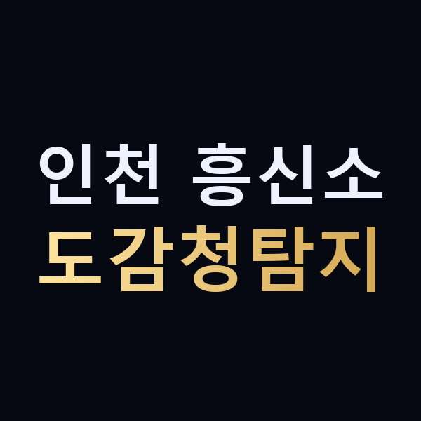 인천 흥신소 도감청탐지 맥가이버