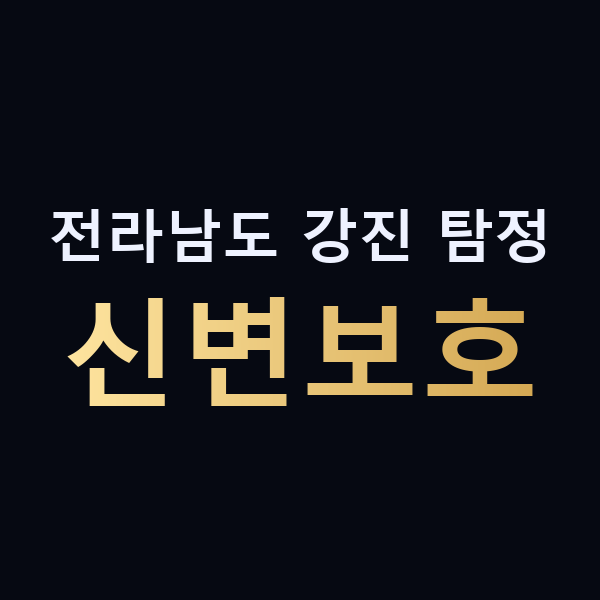 전라남도 강진 탐정 신변보호 맥가이버