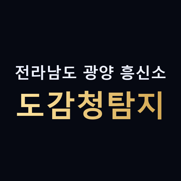 전라남도 광양 흥신소 도감청탐지 맥가이버