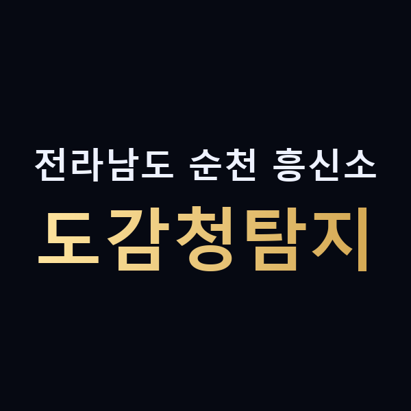 전라남도 순천 흥신소 도감청탐지 맥가이버